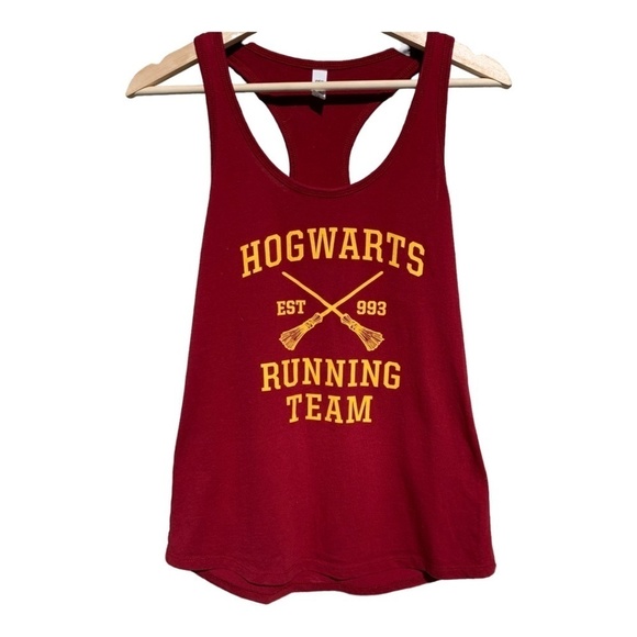 Hogwarts Running Team Tank Top Size M - Picture 1 of 2
